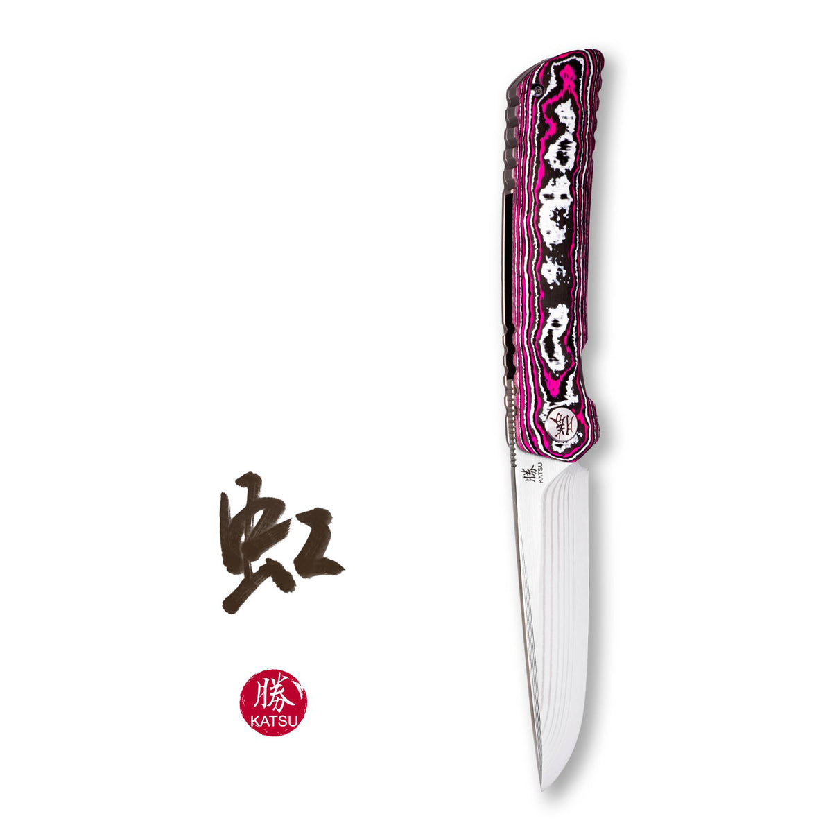 KATSU ZK03, 17 Layers ZDP-189 Super Steel Convex Grind Blade