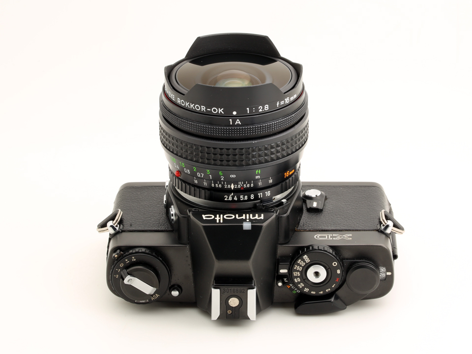 MC FISH-EYE ROKKOR-OK 16mm / f2.8 (1973年) (MINOLTA ミノルタ)