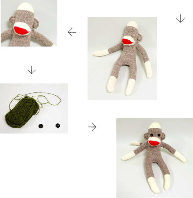 KAUNIS | カウニス FEATURE03 ソックモンキーの作り方