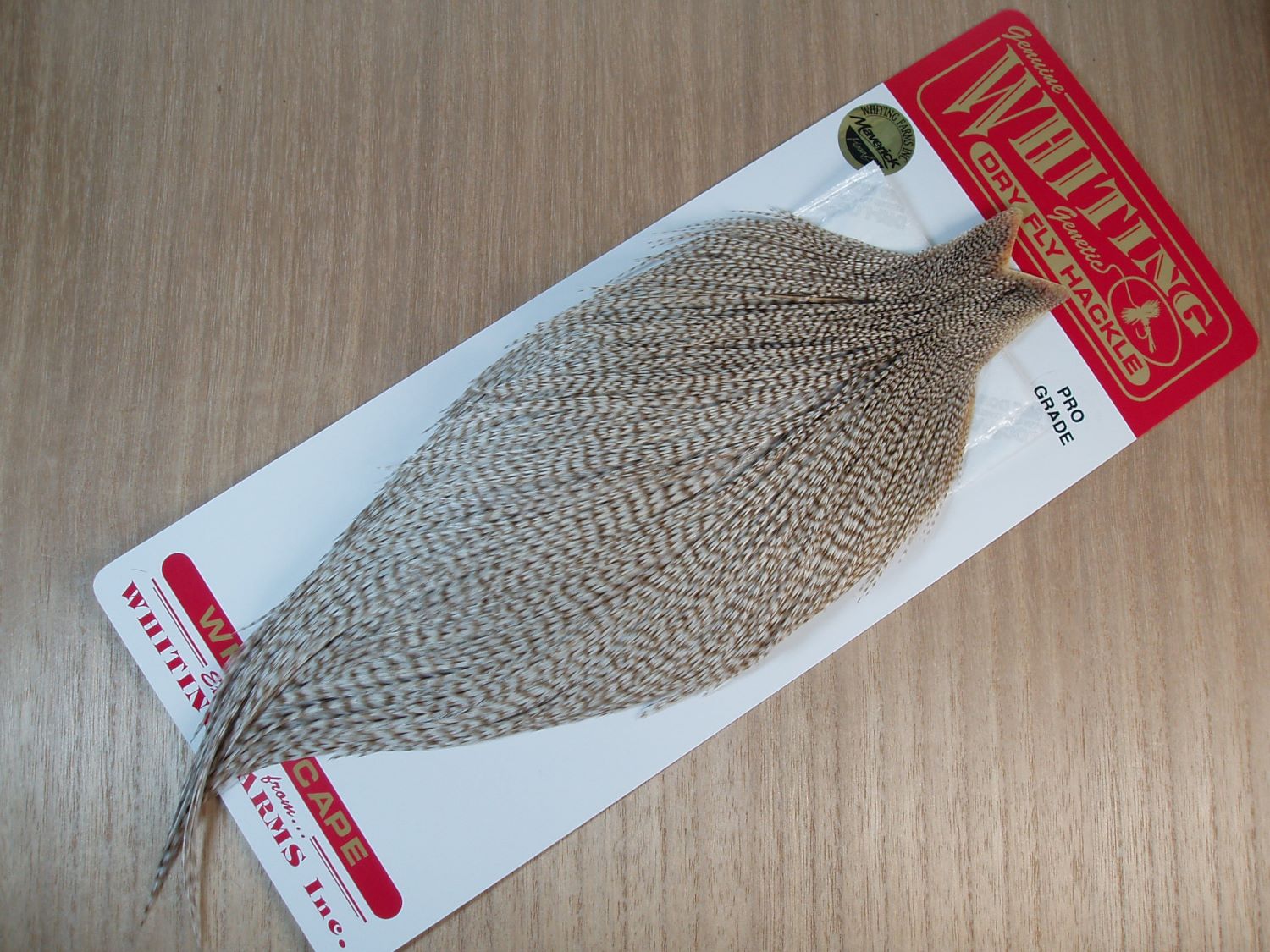 METZ グリズリー ハックルケープ 未使用。 ミッジから、ドライ