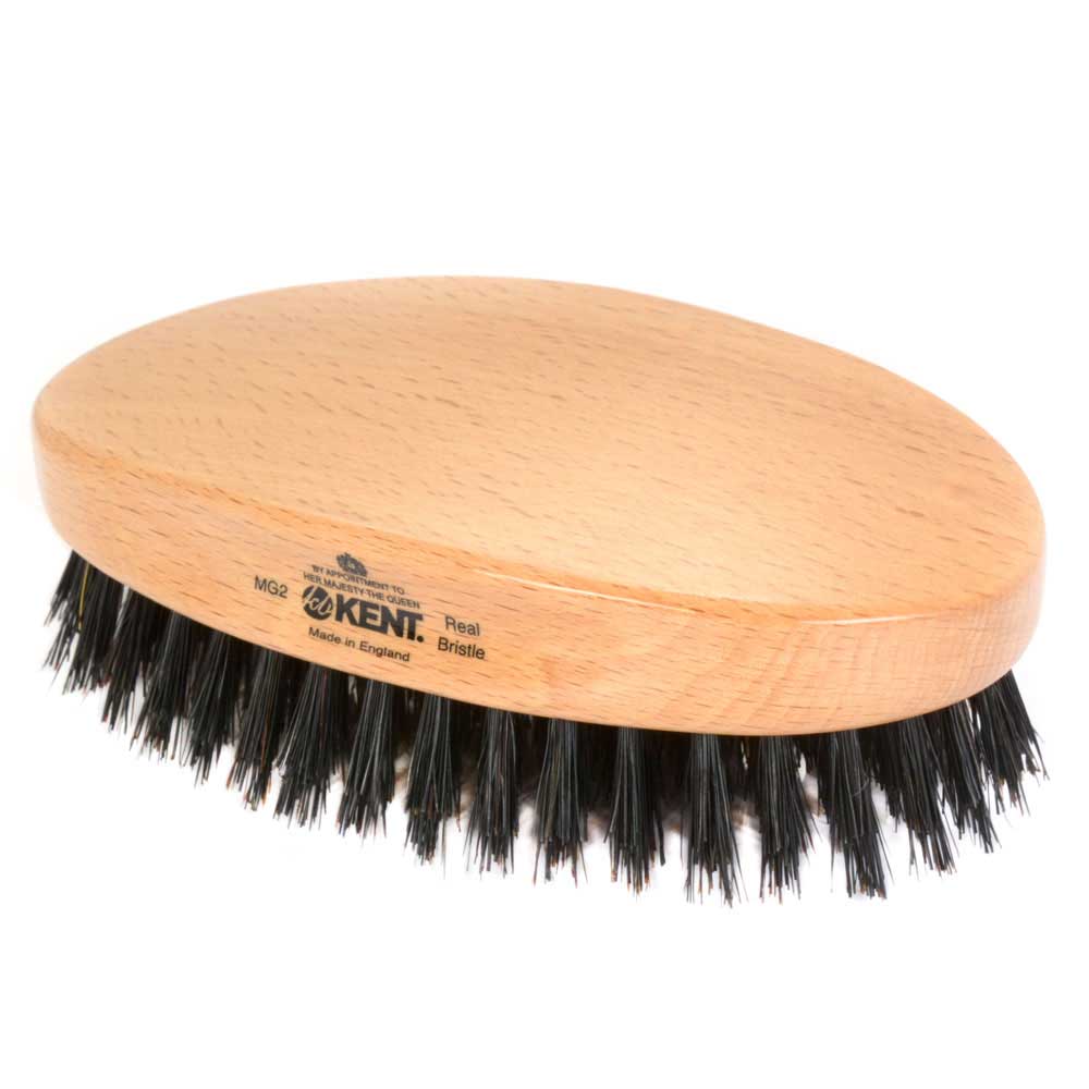 GB KENT ケント 英国王室御用達 豚毛 メンズ ミリタリー ミディアム