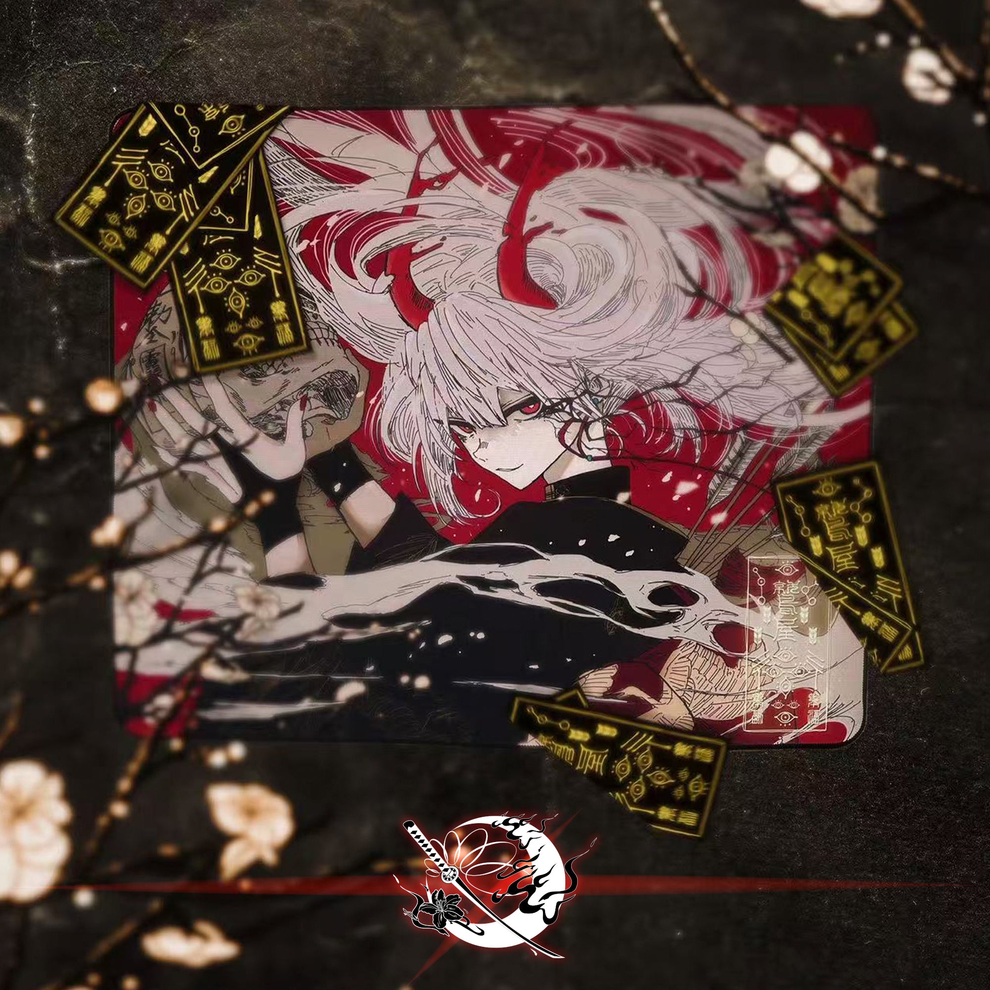 AbyssGaming 赤骸【布製マウスパッド】