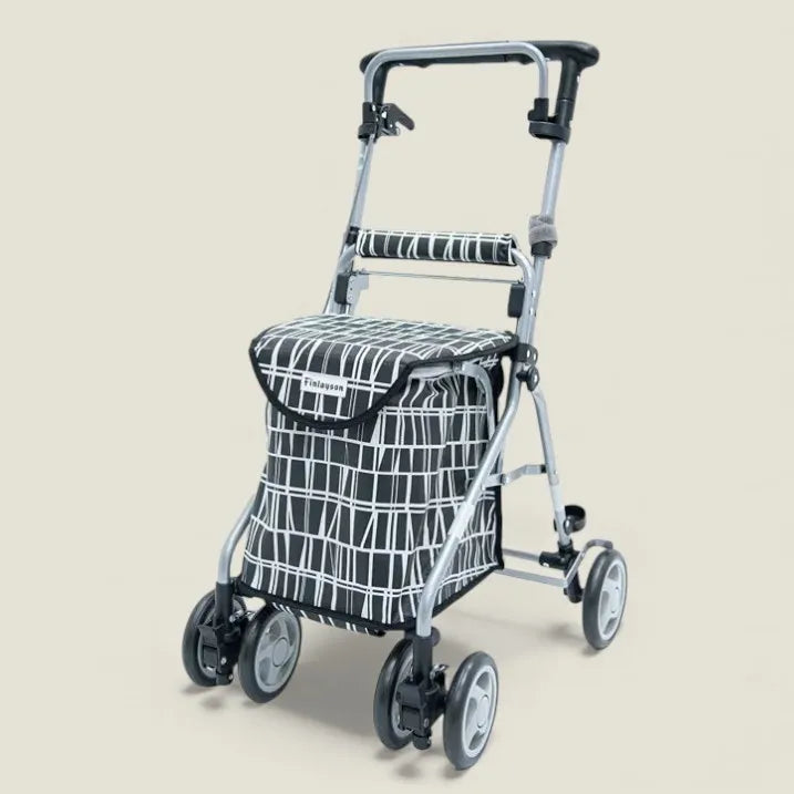 おしゃれな北欧柄のシルバーカー │おしゃれ・折りたたみシルバーカー