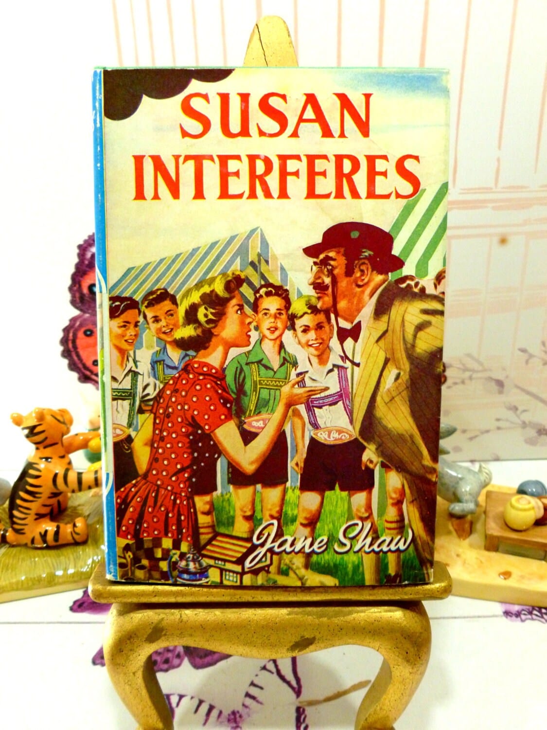 Susan Interferes by Jane Shaw Vintage Children's Book originally