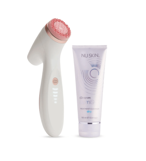 NuSkin - ageLOC® LumiSpa® iO - Rose Gold w/ Cleanser – KJ Clothier