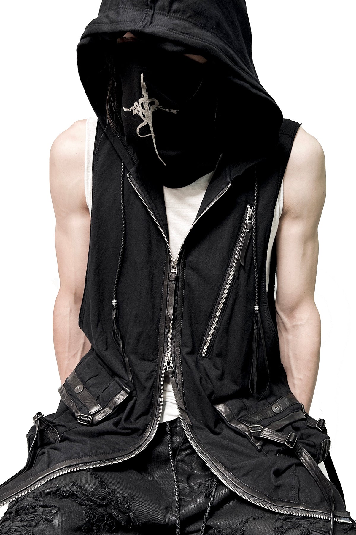 2502-TP04 Black Raven Vest 05 – KMRii OFFICIAL ONLINE STORE