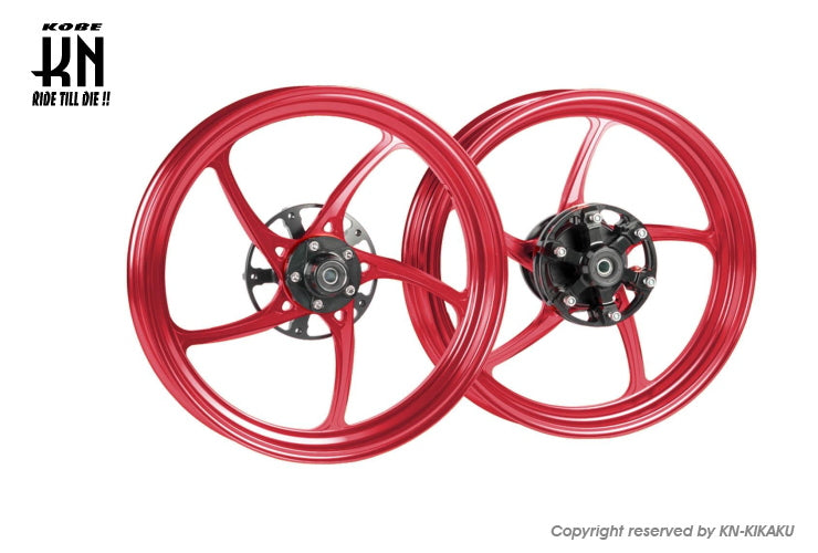 MOS 鍛造ホイール前後セット【YZF-R125/R15/MT125】レッド – kn926-net