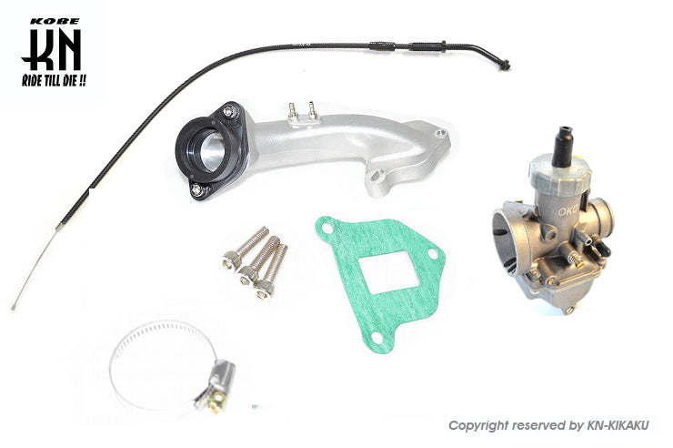 ライブディオ系 後期3穴マニ 【AF34,35】 ビッグキャブセット 24mm