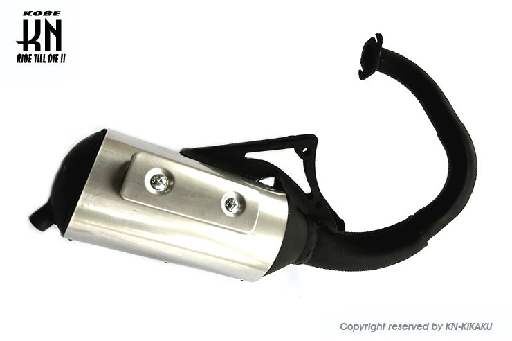 スポーツマフラー【ショートタイプ】スーパーディオZXルック【ホンダ縦