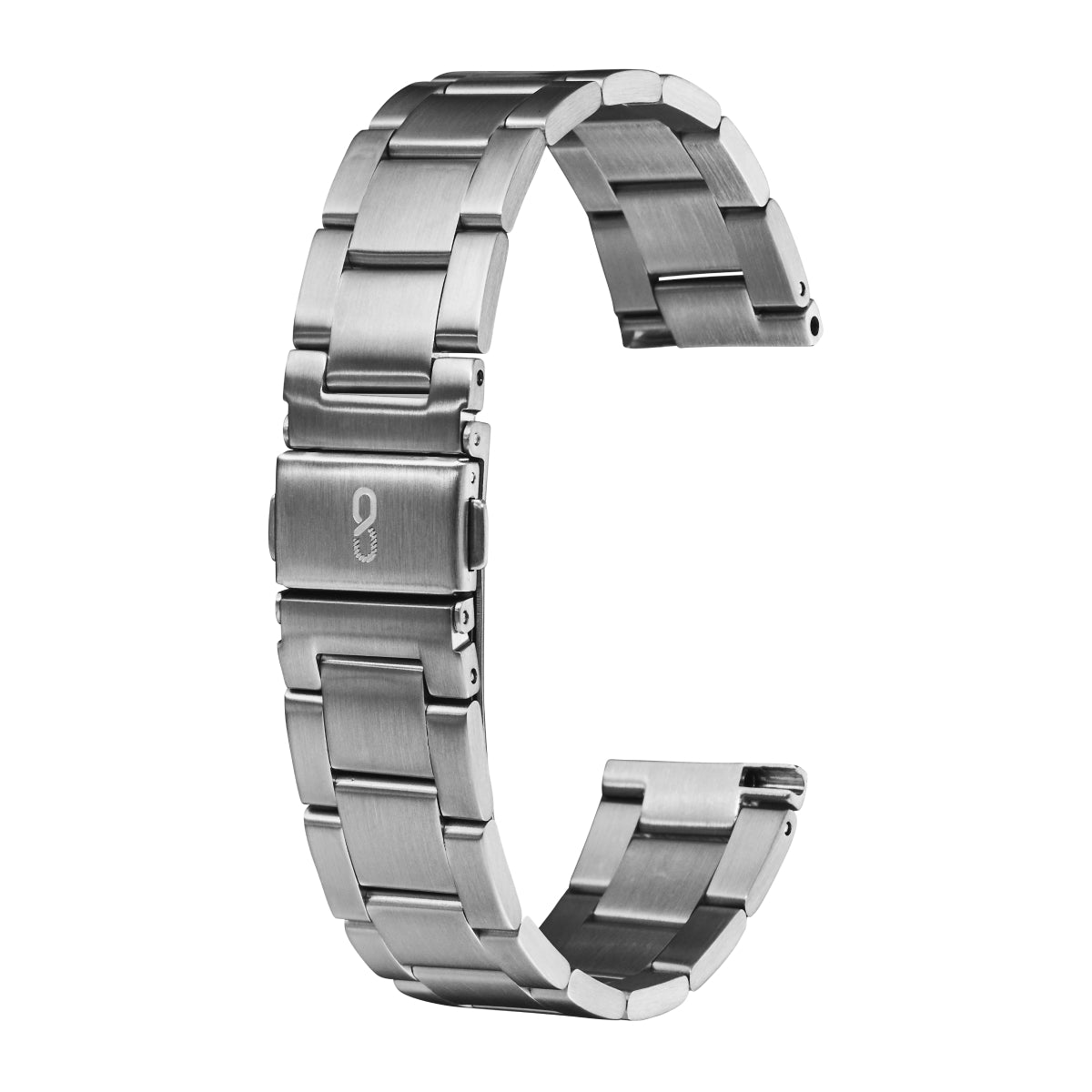 Knot S18-LSD-SV 時計ベルト バンド ステンレス 18mm シルバー