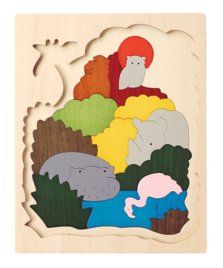 ジョージラック 2重パズル・アフリカ 【正規輸入品】【送料当店負担