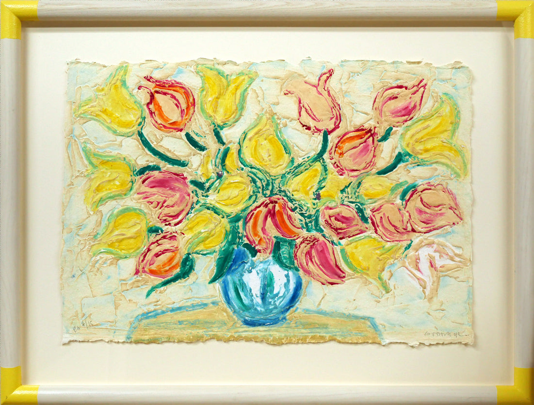 アンドレ コタボ（Andre COTTAVOZ）「チューリップ」カーボランダム