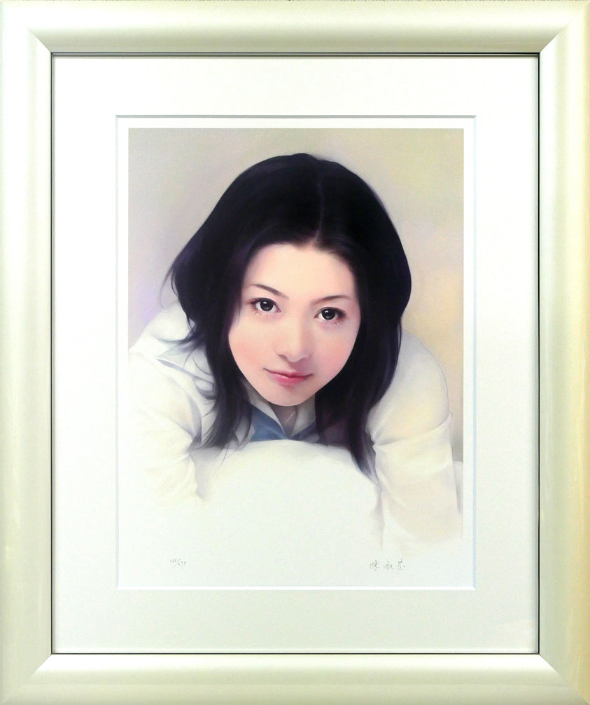 平凡&陳淑芬(コモン&チェン・シュウフェン)「瞳」ジクレ+手彩 絵画買取