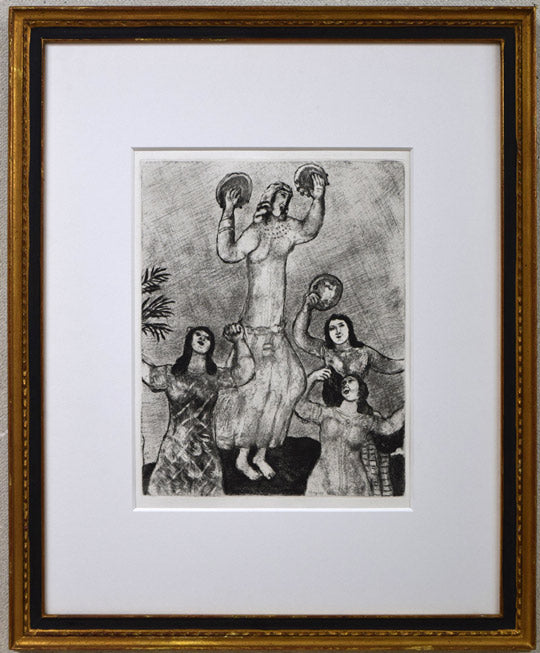 マルク・シャガール(Marc Chagall)『「聖書」より・ミディアム勝利を