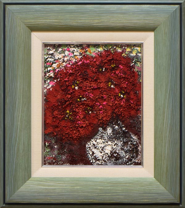 伊藤佳「花」油絵・F3号 絵画買取・販売の小竹美術