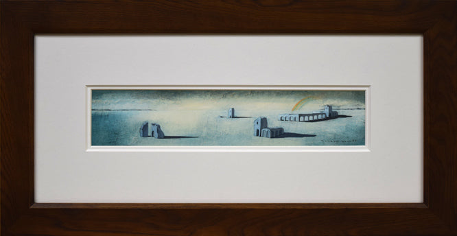 佐藤武「旅愁」油絵・変形6号 絵画買取・販売の小竹美術