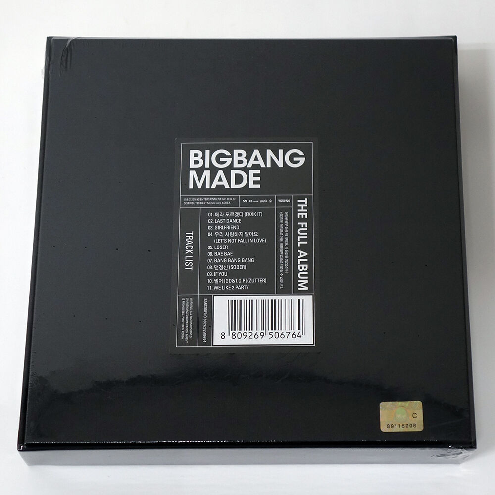 Bigbang - Vol.3 Made the Full Album Standard version CD – KPOP MARKET