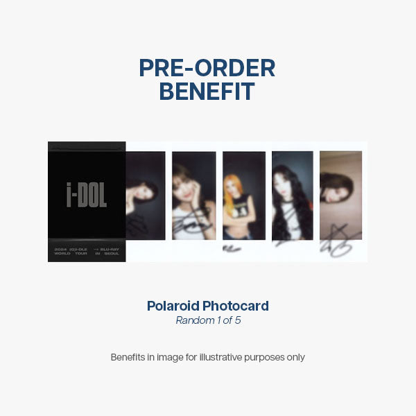 G)I-DLE - iDOL [2024 World Tour in Seoul - DVD] - K PLACE