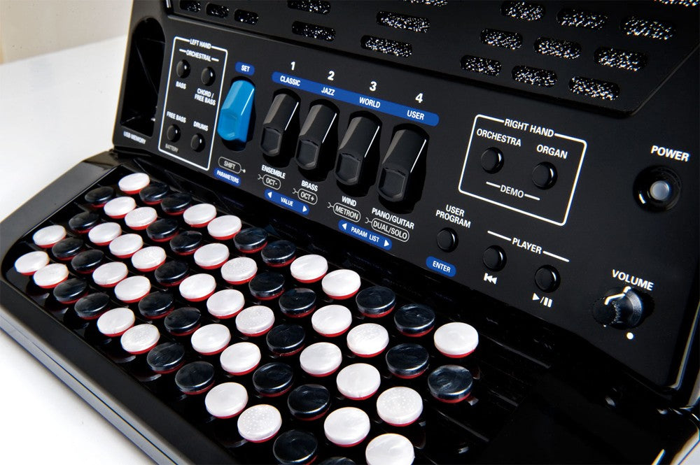 Roland FR-1xb V-Accordion Lite Dale Mathis Edition - Black – Kraft