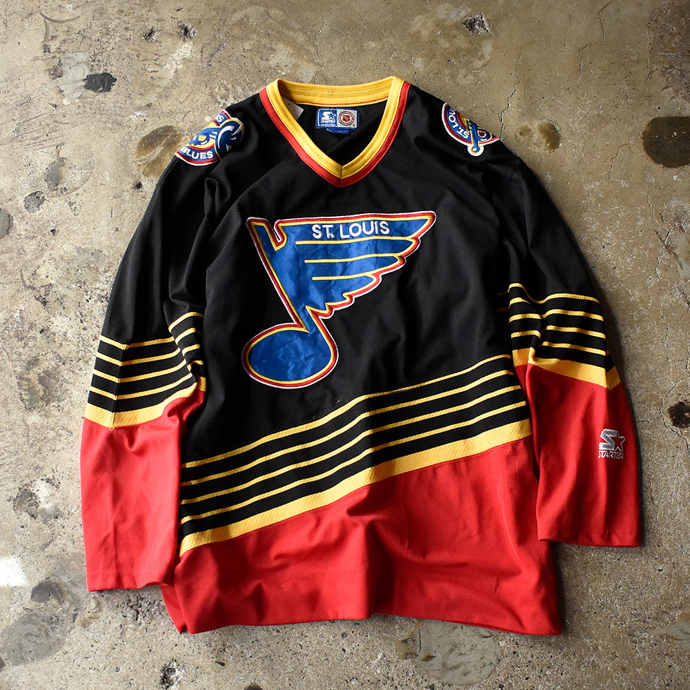 Y2K STARTER NHL “St. Louis Blues“ ホッケーシャツ 250810H – LABORATORY®
