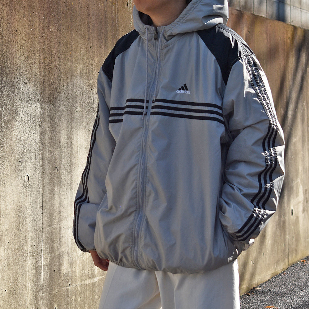 90's adidas リバーシブル！ ナイロンジャケット 221121 – LABORATORY®