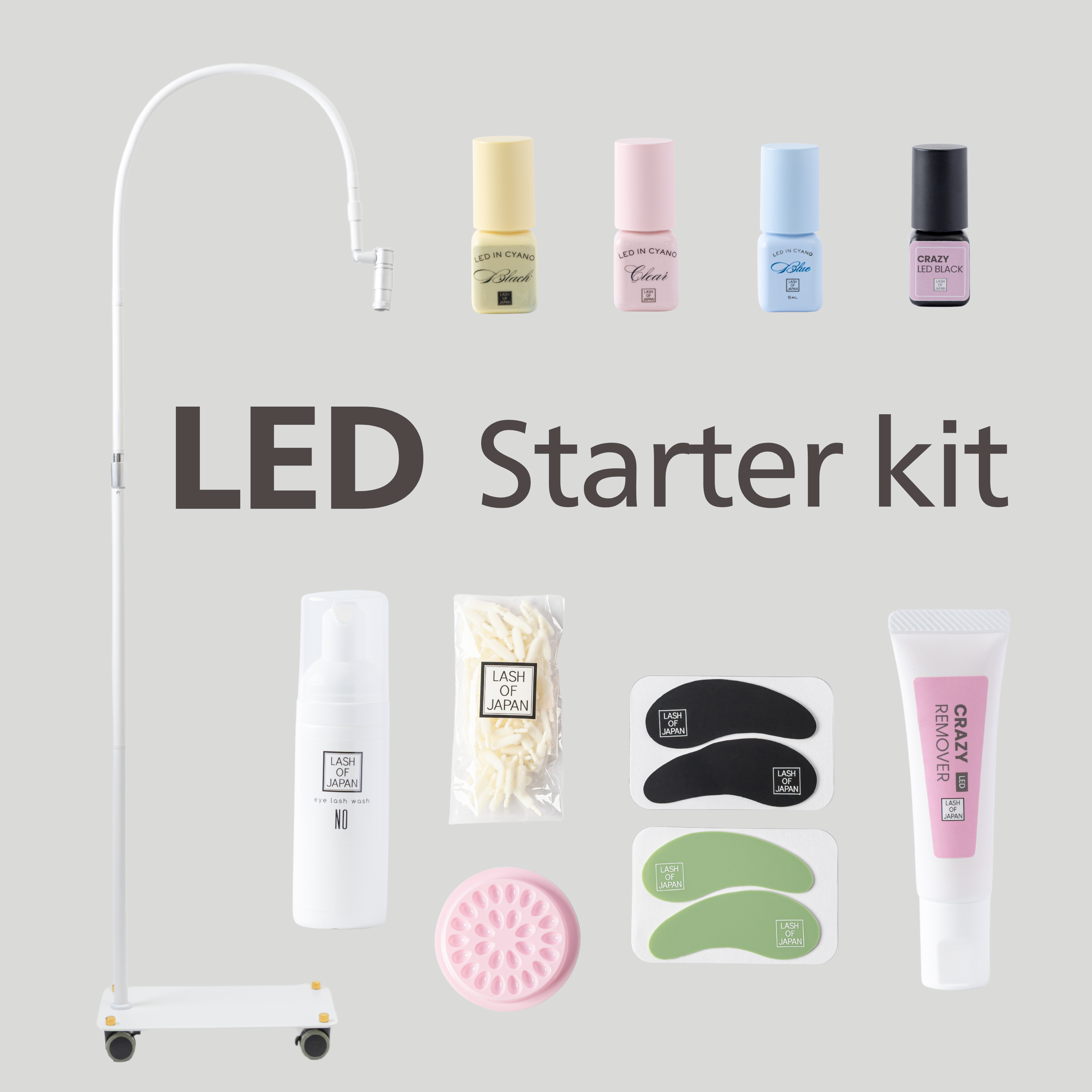 LED Starter Kit | LED施術スターターセット | LASH OF JAPAN