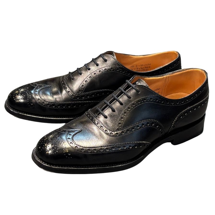 Church´s】チャーチ 173 ビジネスシューズ ウイングチップ ブラック