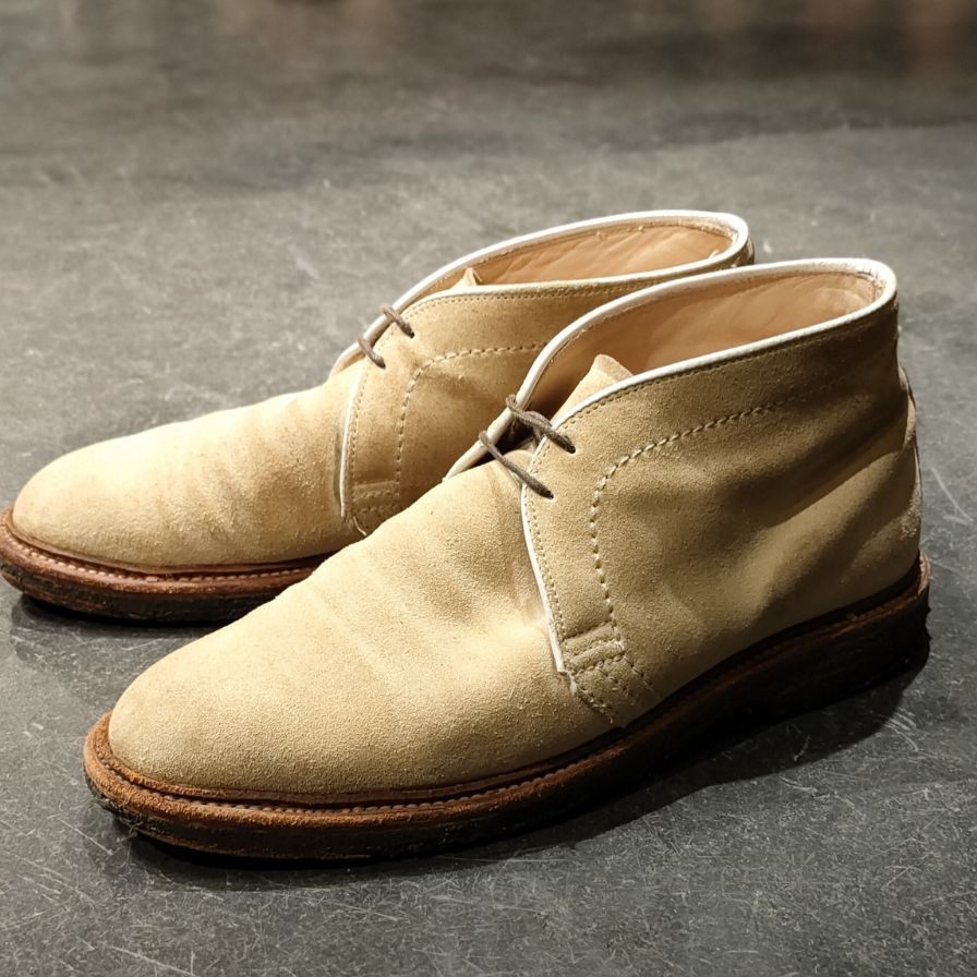 ALDEN】オールデン 13244 チャッカブーツ スエードベージュ サイズ