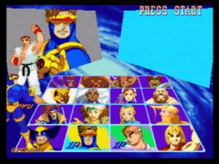 SS版エックスメンVSストリートファイター