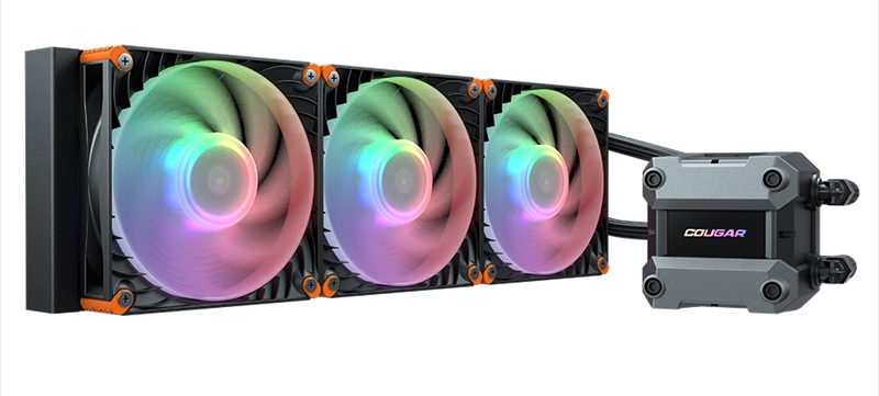 COUGAR、独自フレーム設計により高い冷却性能と静穏性を両立した水冷