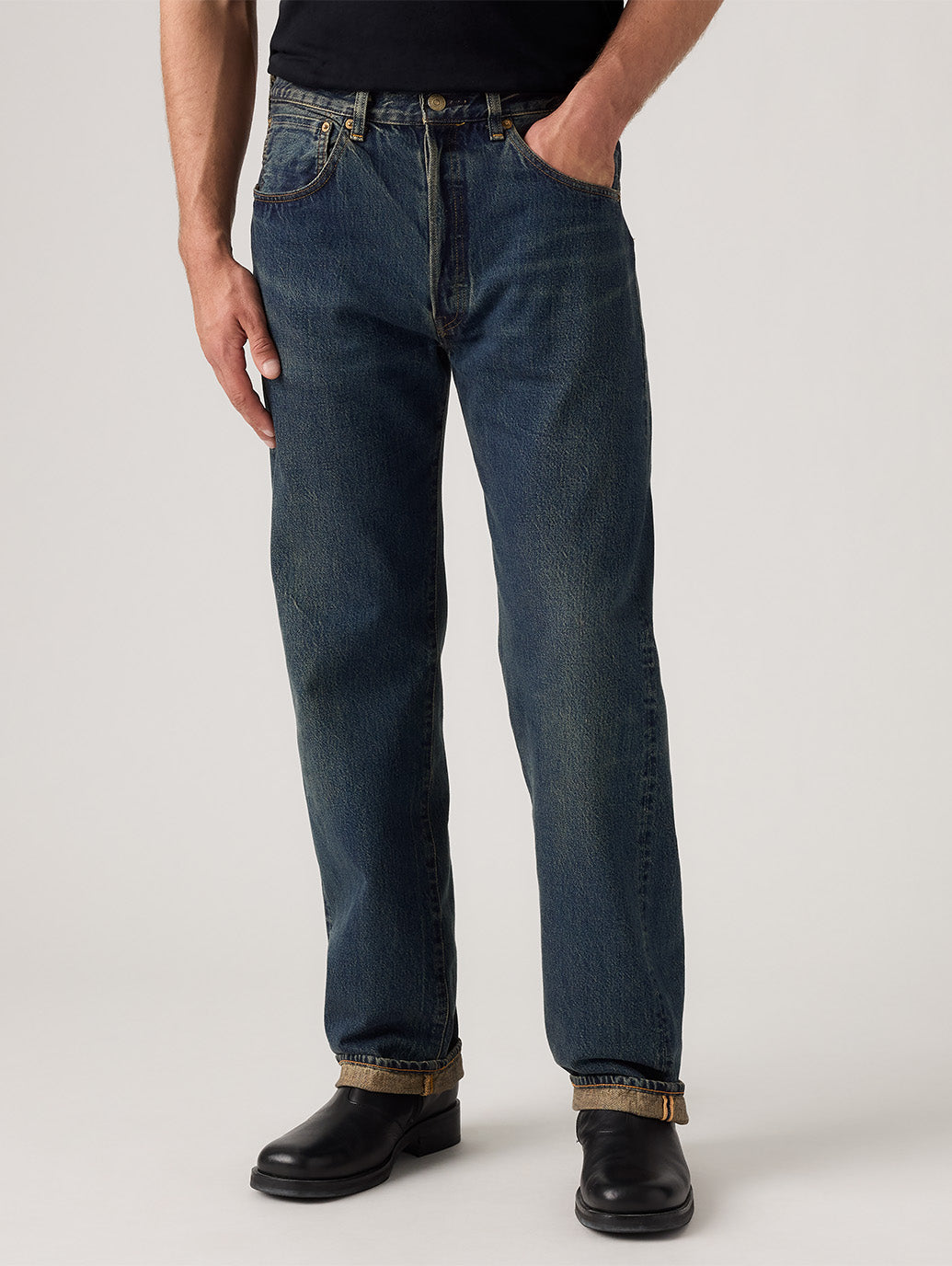 LEVI'S® VINTAGE CLOTHING 1955 501® ORIGINAL ジーンズ ミディアム