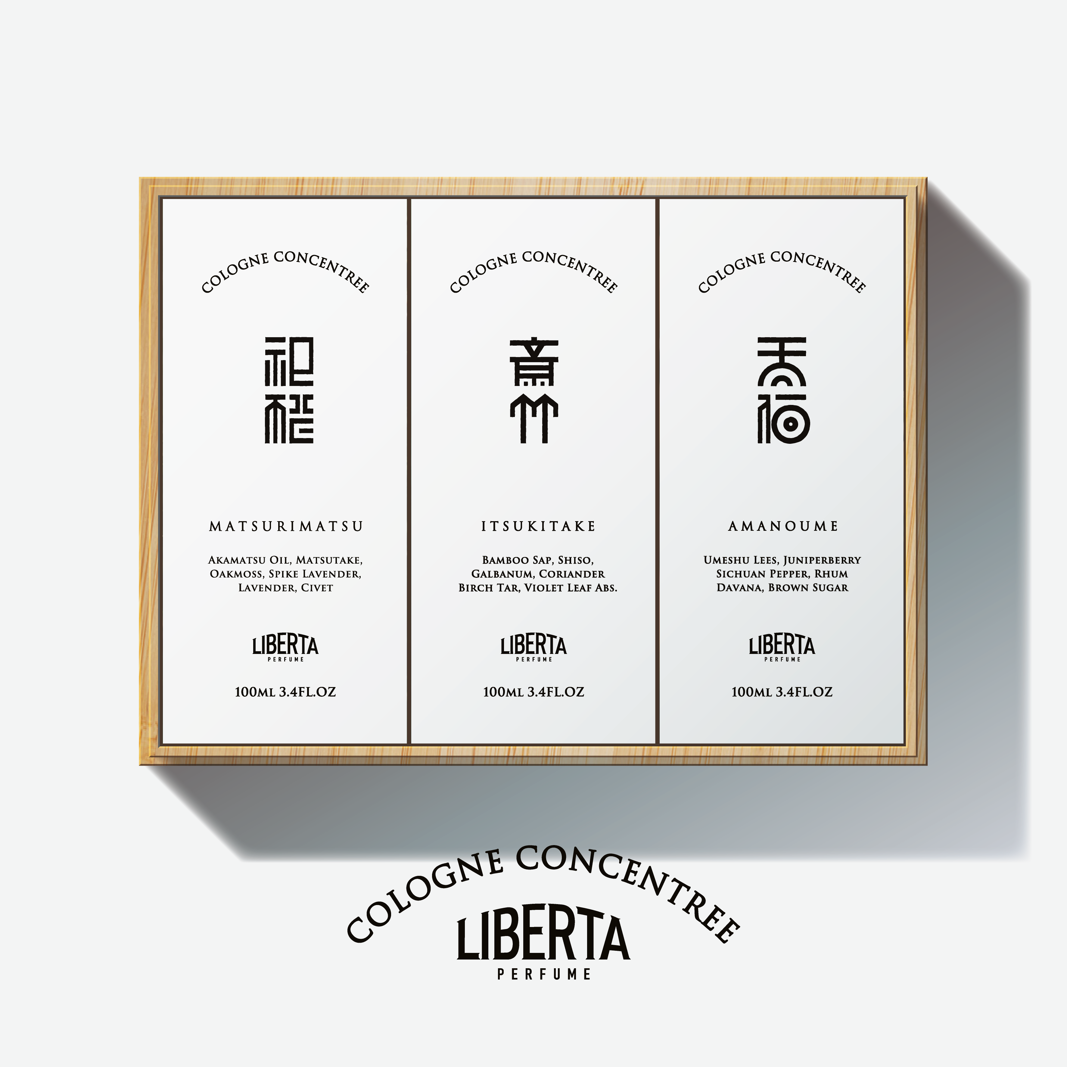 数量限定】松竹梅3本セット – Liberta Perfume（リベルタパフューム）