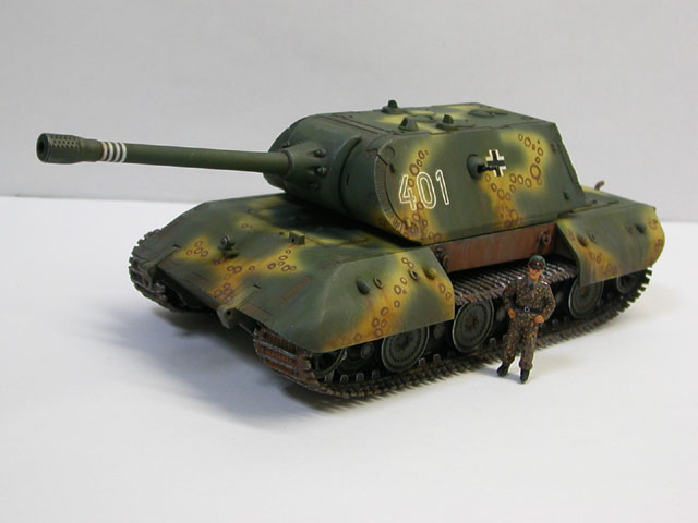 ドラゴン 1／72 E-100（ドイツ） – インコンプリートモデル