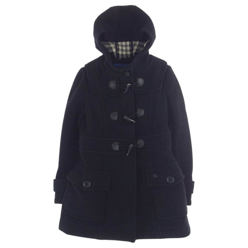 BURBERRY】 ダッフルコート メガチェック ブラック 現行 美品/サイズ44