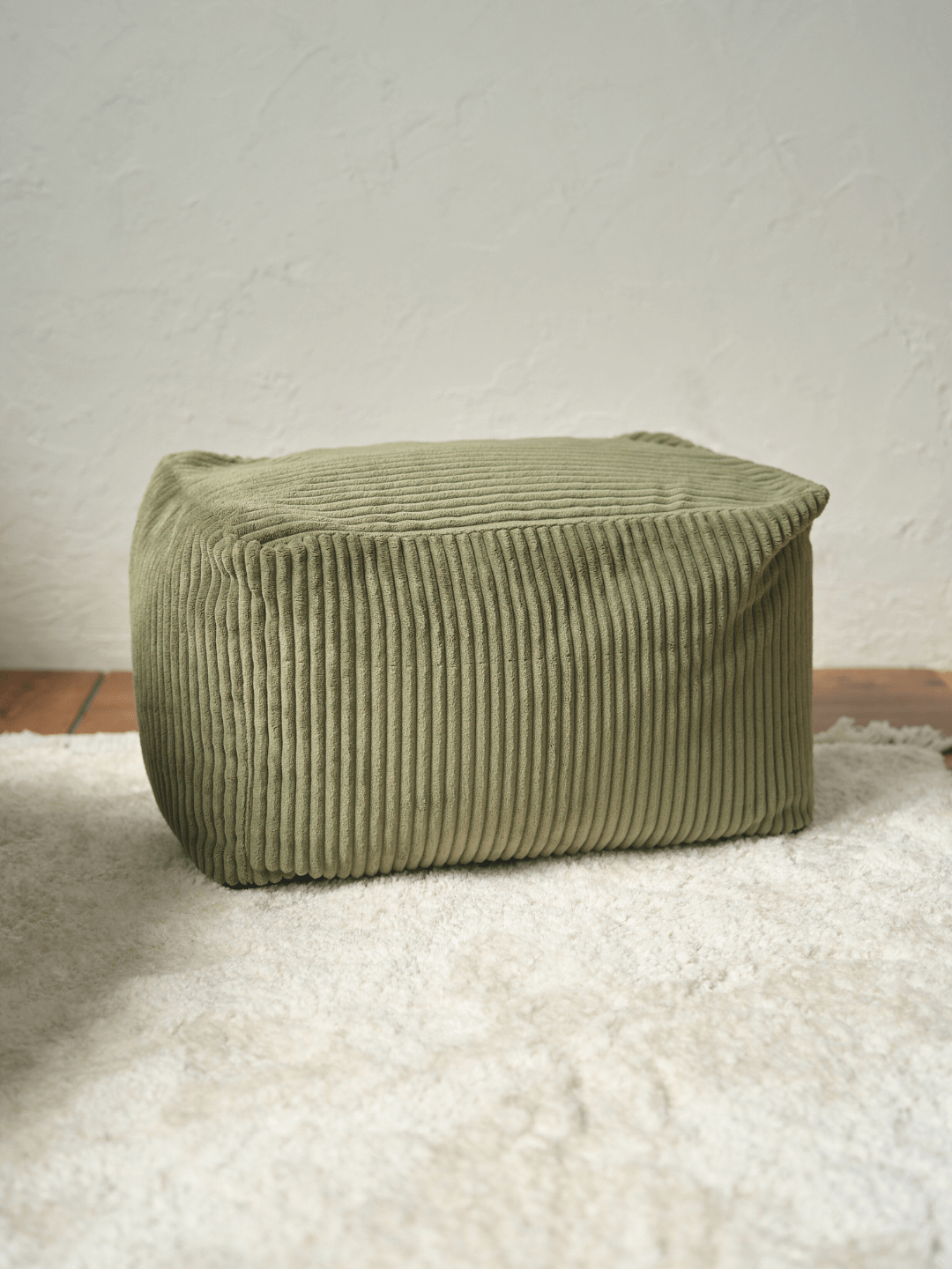 LOOSY ビーズオットマン Olive｜スツール おしゃれ 一人暮らし 二人