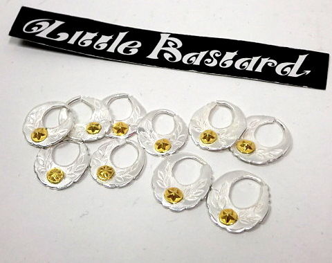 THE BINGO BROTHERS ビンゴブラザーズ シルバー×24K星ピアス入荷