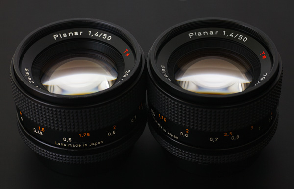 Planar 50mm F1.4の初期玉神話は都市伝説か？ #1 外観 : ZEISSレンズ