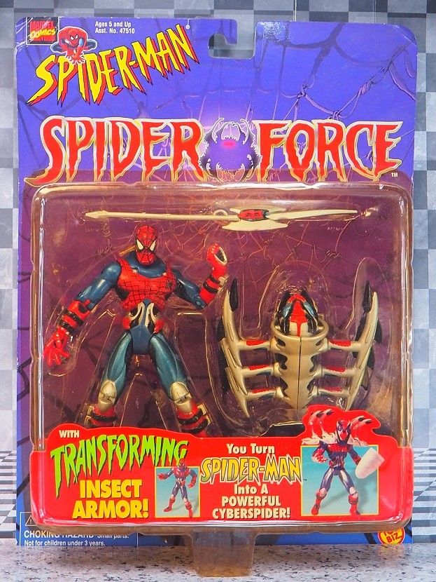 スパイダーマン サイバースパイダーマン 6インチ トイビズ Amazon.co