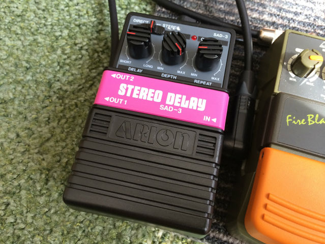 ☆ペダル検証 第64弾 ARION STEREO DELAY SAD-3編 : ジナパパ一家の