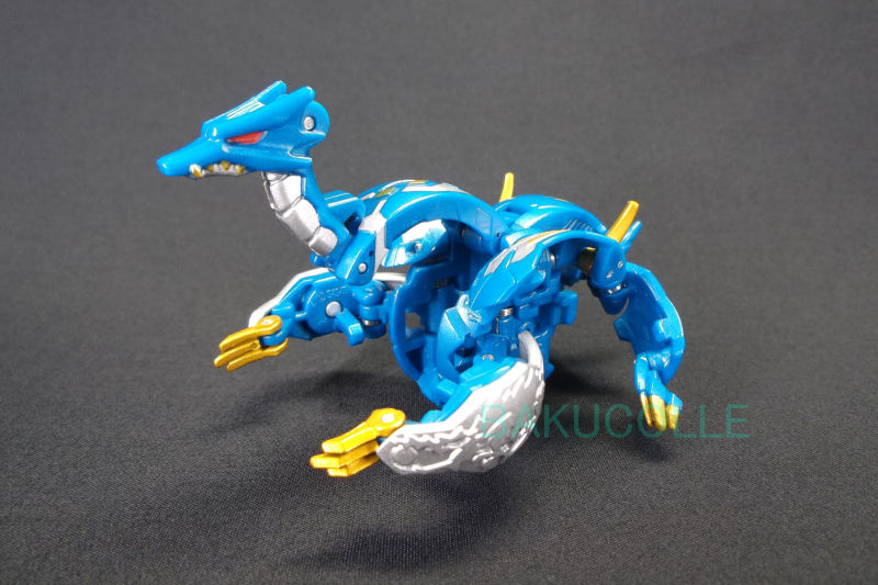 蒼ジンリュウ GIF JINRYU 水属性 爆TECH 蒼ジンリュウ ゲット