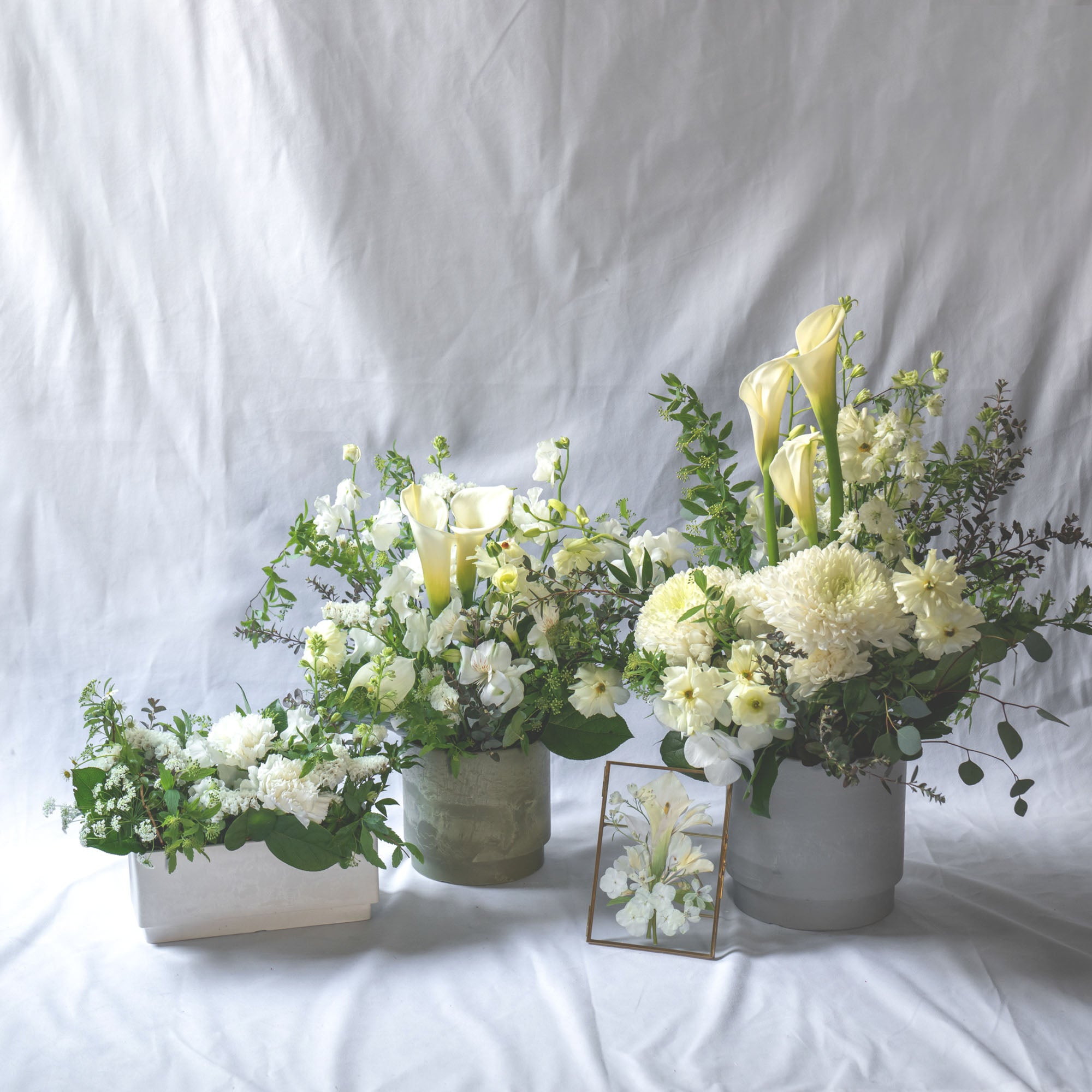 お悔やみ・お供え用》フューネラルフラワーアレンジメント＆アフター