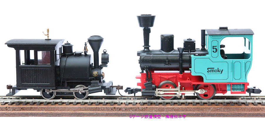 バックマン(Bachmann)のOn30のポーター製サドルタンク機(亀の子機関車)