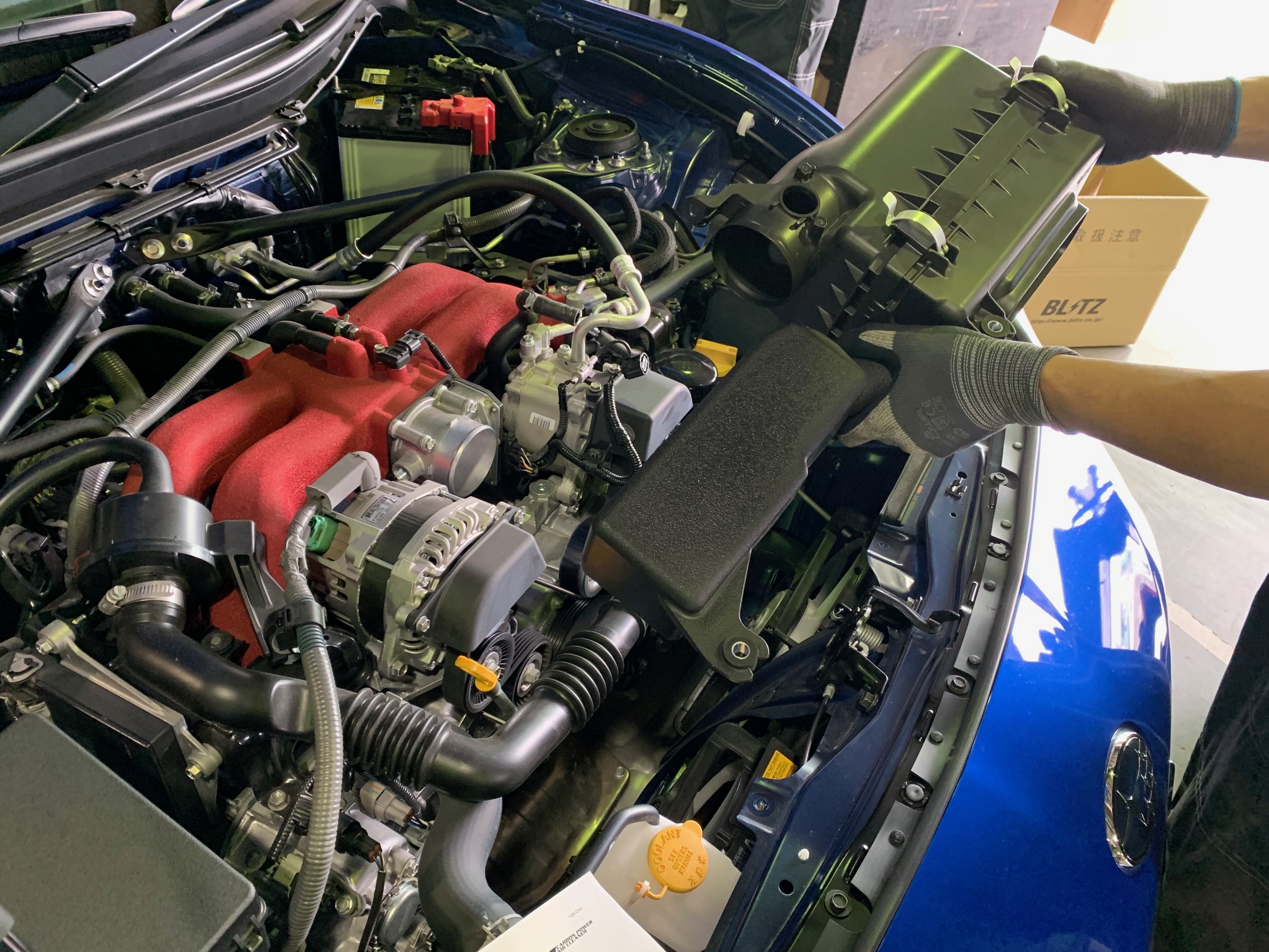 スバル BRZ エアクリ・サクションパイプ交換 | GTNET埼玉