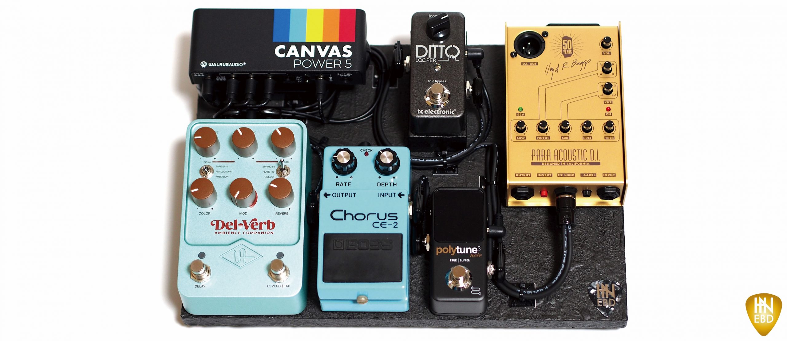 最近の製作例、2025' 10 – HNEBD / EAG Board – | ギターのレシピ