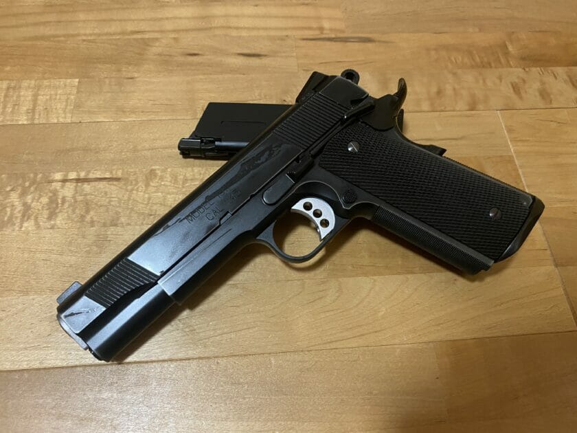 ウエスタンアームズのガバメント・INFINITY用マガジンは機種間で互換性