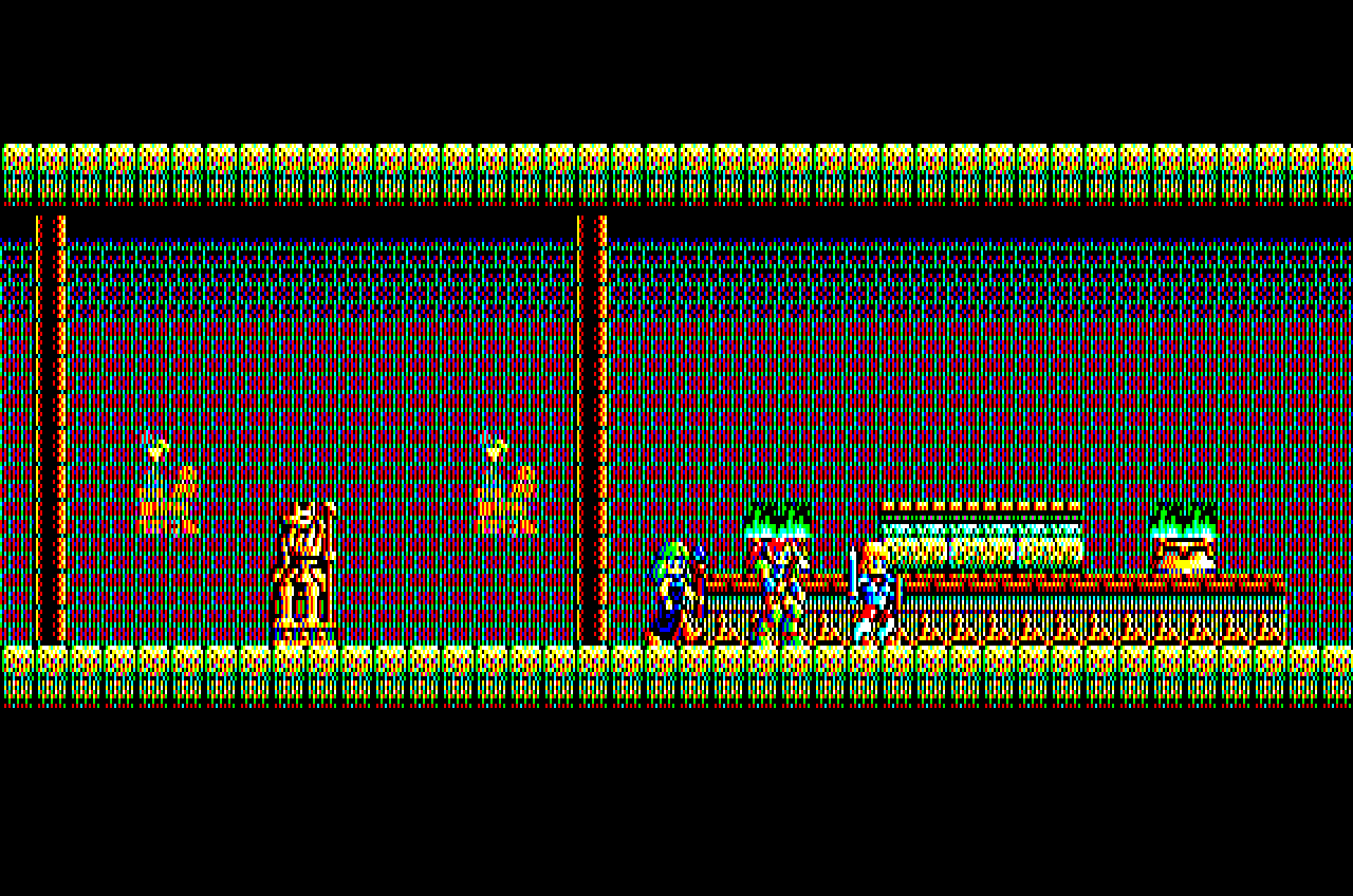 ピラミッド ソーサリアン for SHARP X1turbo (C)1988 日本ファルコム