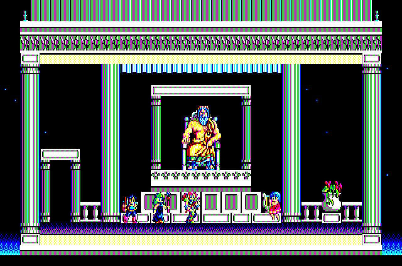 ソーサリアン for SHARP X1turbo (C)1987,1988 日本ファルコム