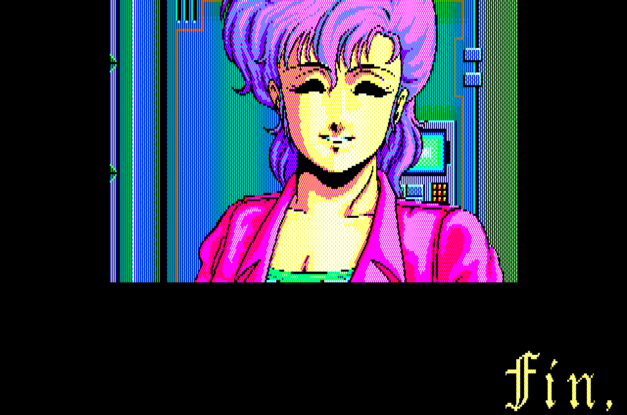 スタートレーダー for NEC PC-8801mkⅡSR以降 (C)1989 日本ファルコム