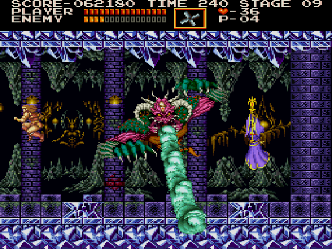 悪魔城ドラキュラ for SHARP X68000 (C)1993 コナミ