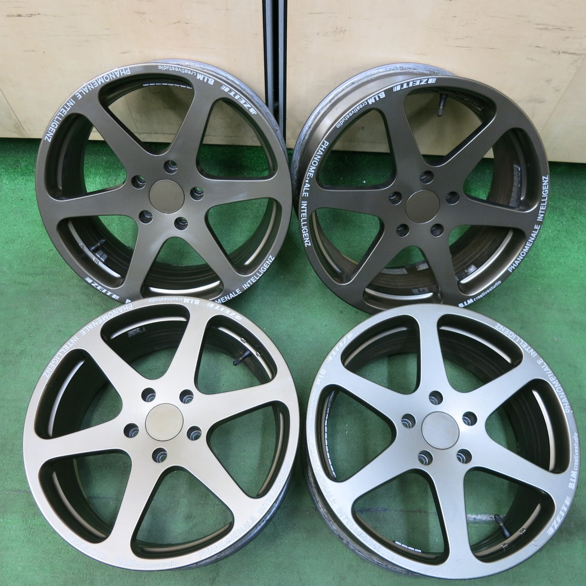 送料無料] 4本価格☆ZEIT version RR B.I.M ホイール 17インチ